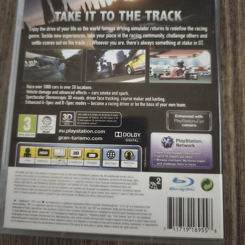 Gran Turismo 5 PS3 game