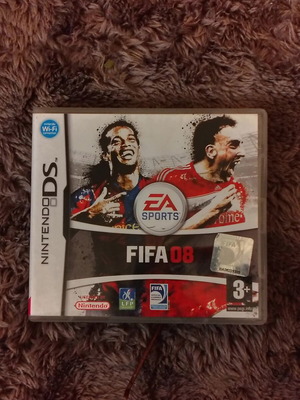 Fifa 08 Nintendo DS game used, complete with manual