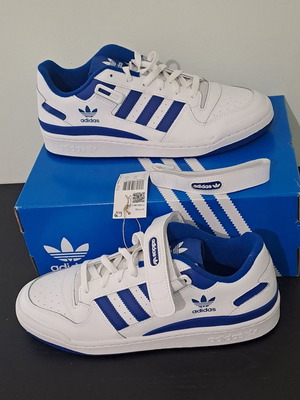 Adidas Originals Forum Low men's sneakers size 44 new white blue
