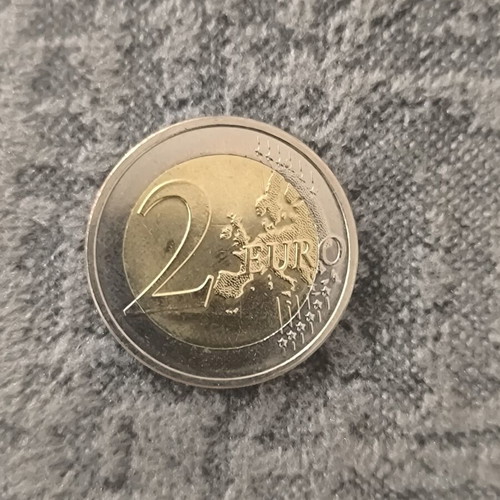 2 Euro Luxembourg coin used