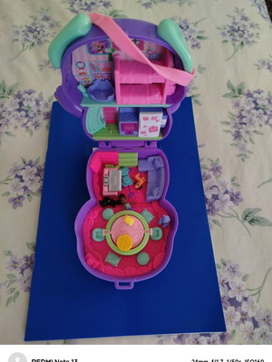 Polly Pocket Sleepover Puppy Compact μεταχειρισμένο παιχνίδι Mattel