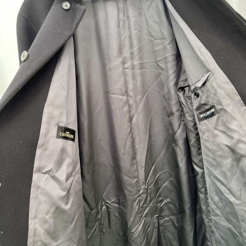 Rollmann cashmere coat used, size L/XL, black