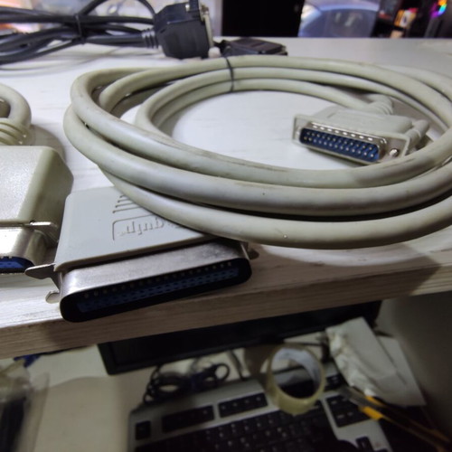 Serial and parallel cables used, pack of 3 pieces