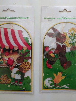 Αυτοκόλλητα Πάσχα καινούργια, σετ 2 τεμαχίων