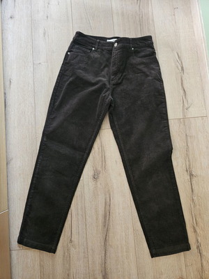 Mango corduroy pants like new, size 38, brown