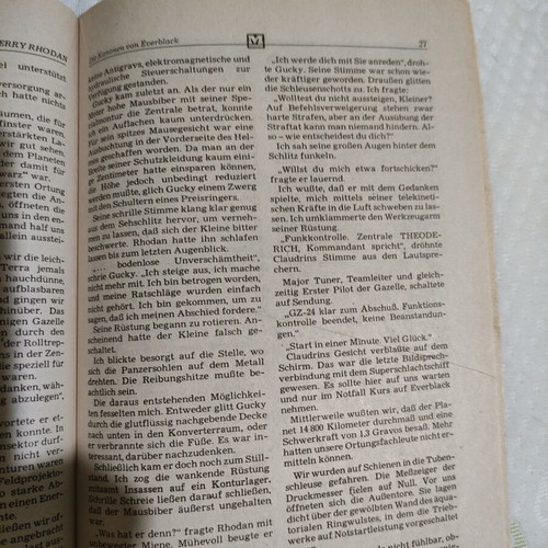 Perry Rhodan vintage magazine in German