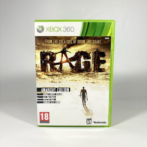 Rage Anarchy Edition for Xbox 360 like new, missing first CD