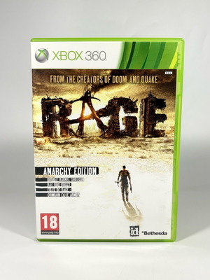 Rage Anarchy Edition για Xbox 360 σαν καινούργιο, με έλλειψη το πρώτο CD