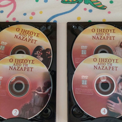 Jesus of Nazareth DVD series like new, dubbed, drama historical