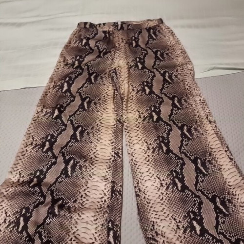 Pants used, size XS, animal print