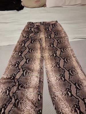 Pants used, size XS, animal print