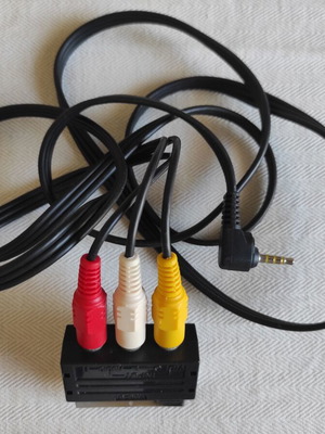 Game console connection cables like new