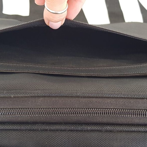 Dell shoulder laptop bag used, black