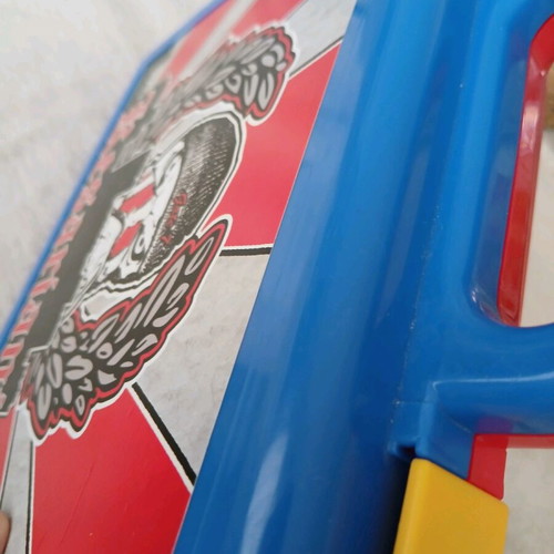 Plastic handmade case with Olympiakos stickers like new