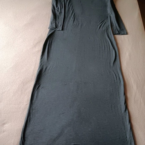 Badila long dress like new, grey double fabric