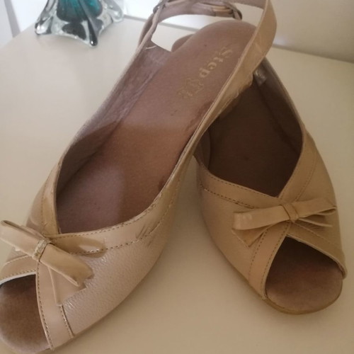 Women’s anatomical leather sandals used size 41