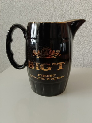 Whisky jug Big T Scotch Whisky like new