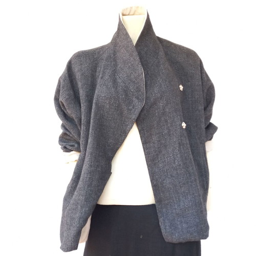 Double-sided wool jacket like new, size M