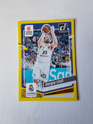 Карта Sergio Llull Panini-Donruss Euroleague Basketball 2023-24 нова