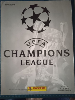 Panini album UEFA Champions League 1999/2000 σε άριστη κατάσταση