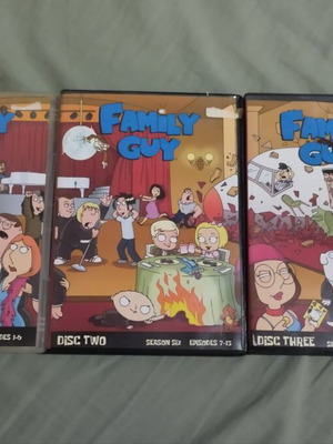 Family Guy DVD Season 6 like new with subtitles