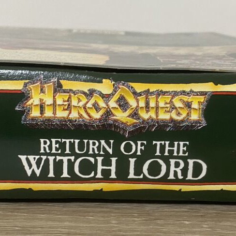 HeroQuest Return of the Witch Lord επέκταση επιτραπέζιου παιχνιδιού, άθικτο