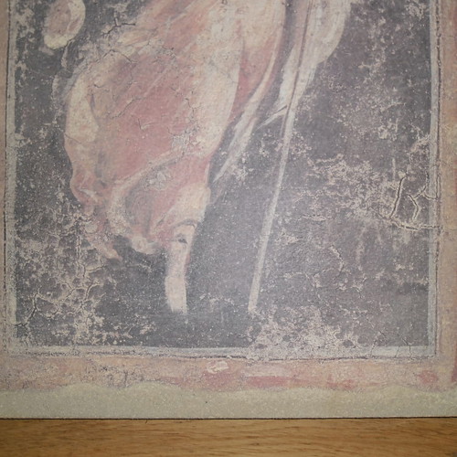 Fresco painting like new, canvas reproduction, Urania muse