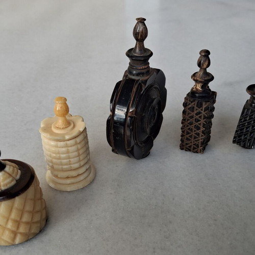 Miniature bottles new, handmade from India, set A