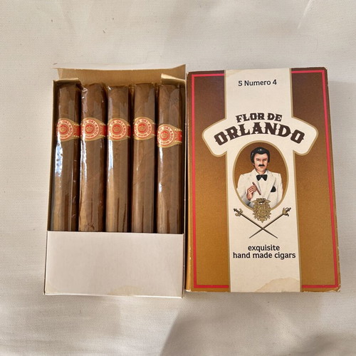 Flor de Orlando Vintage Cigar Box 1970s like new