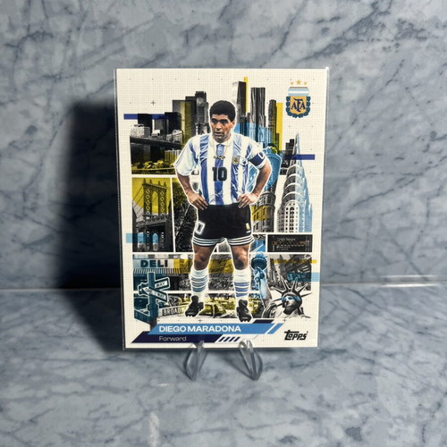 2026 Topps Argentina Team Set Diego Maradona #42 AFA card