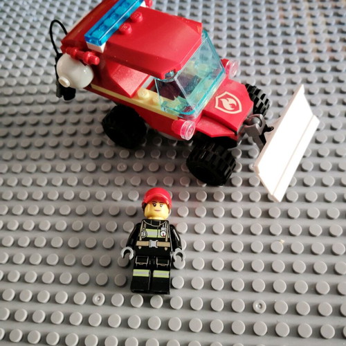 Lego Fire Hazard Truck like new, Original