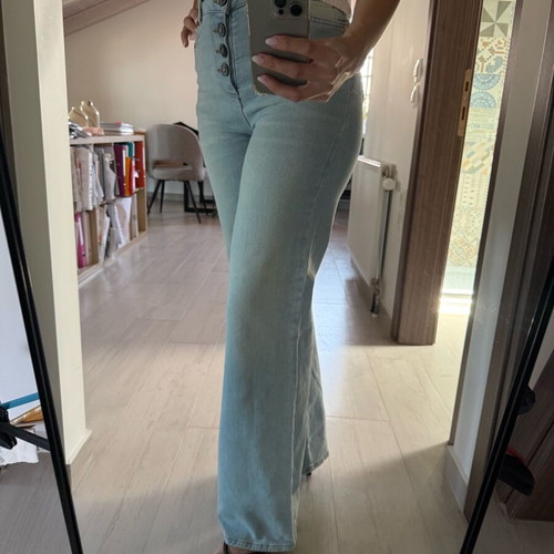 Manila Grace denim pants new, size S, blue