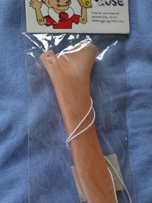 Pinocchio nose carnival accessory new