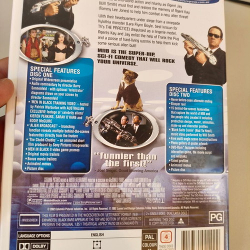 Men in Black II 2 DVD Set Collectors Edition like new