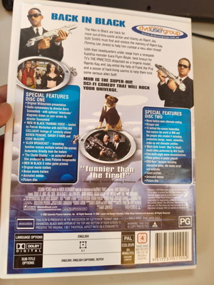 Men in Black II 2 DVD Set Collectors Edition like new
