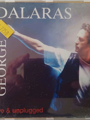 George Dalaras Live & Unplugged CD like new, entechno