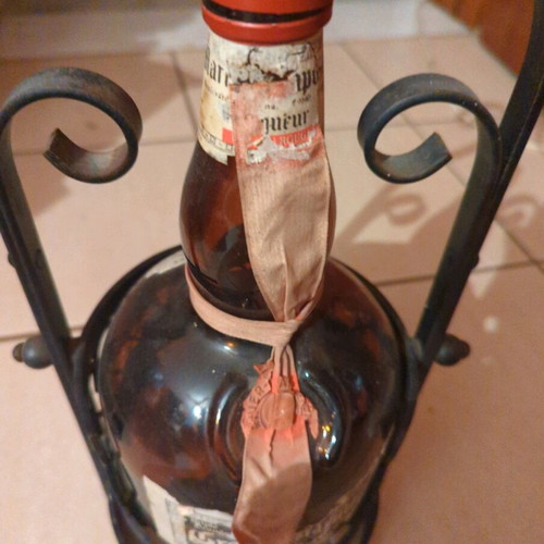 Grand Marnier liqueur used with cognac, collector's item