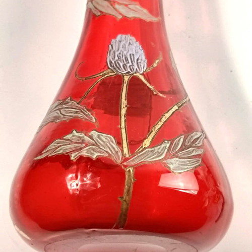 Antique François-Théodore Legras Art Nouveau Vase like new