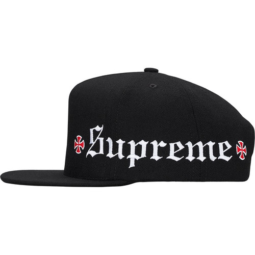 Supreme Independent hat like new, black, size M