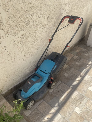 Gardena PowerMax 32E Electric Lawn Mower used, 1200 W, 32 cm cut width