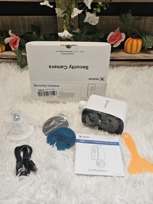 Cococam 4G 2K Wireless Security Camera new, battery powered