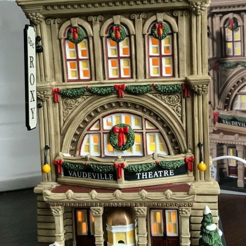 Department 56 The Roxy from Christmas in The City like new