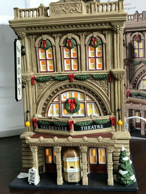 Department 56 The Roxy από τη σειρά Christmas in The City σαν καινούργιο