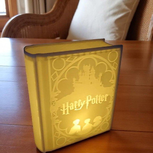 Magic Book Light 3D Printed Fan Art from Harry Potter world new