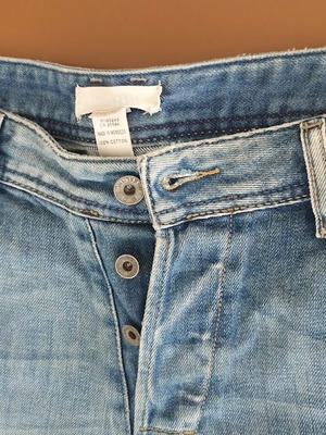 Diesel Krooley Utility men's denim shorts, size W30, light blue