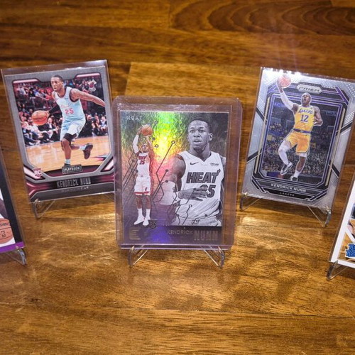 Kendrick Nunn Euroleague Panini Sports Cards new, set of 5