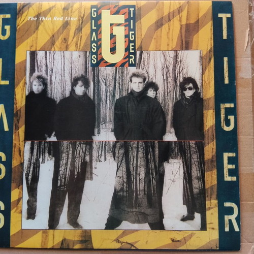 Glass Tiger The Thin Red Line LP like new, rock