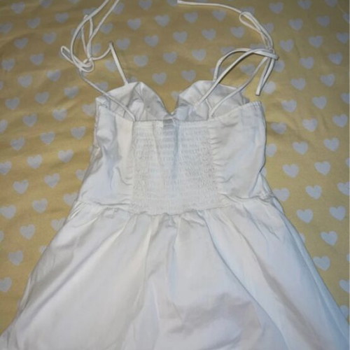 White dress H&M like new, size XS