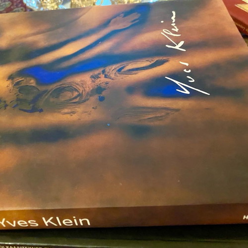 Yves Klein coffee table book like new