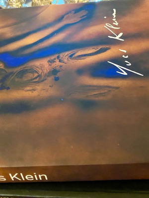 Yves Klein coffee table book like new
